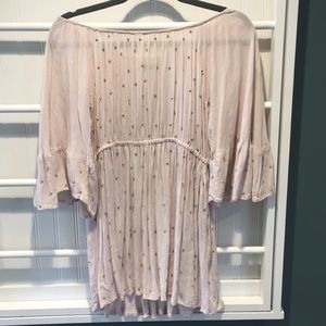 off the shoulder BKE top